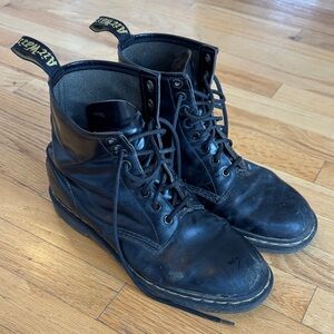 Men’s black Dr. Martens